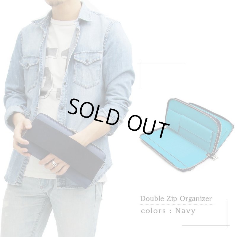 画像4: REGiSTAダブルジップオーガナイザークラッチ「543」 (4)