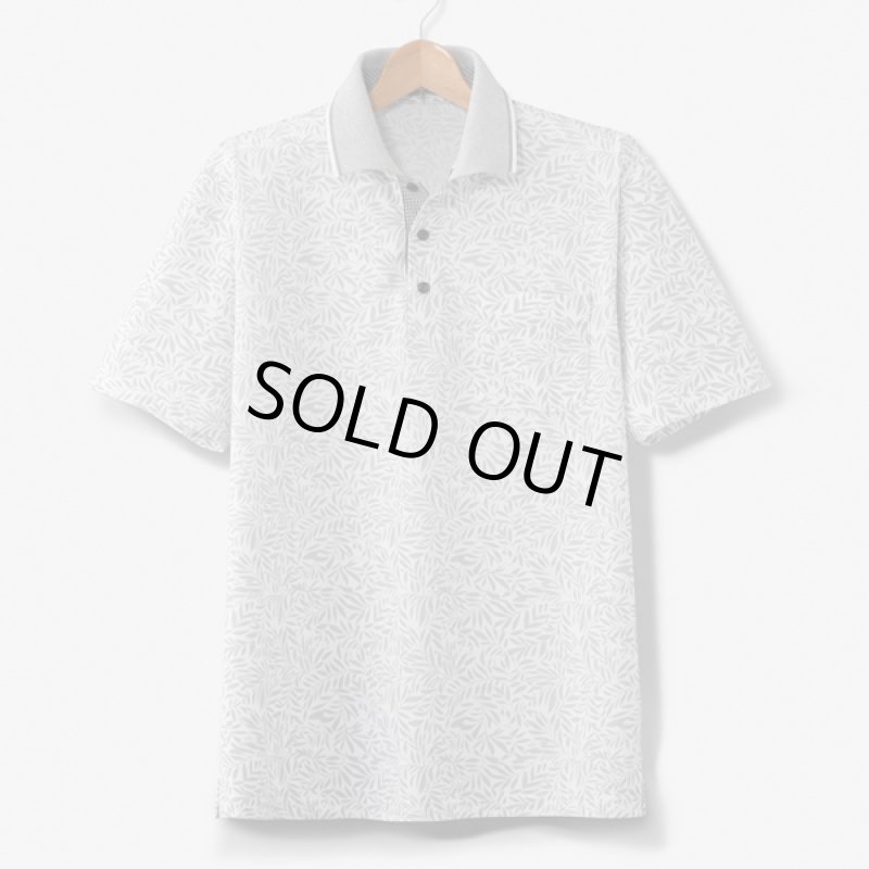 画像5: Pierucci(ピエルッチ)リーフ柄半袖ポロシャツ2色組 (5)