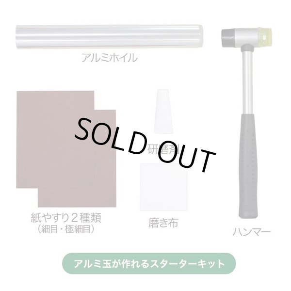 触れる図鑑「アルミ玉」をつくるキットLEP-AD