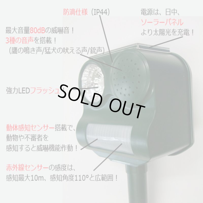 画像2: ソーラー式威嚇ロボット「ビッグバン」 (2)