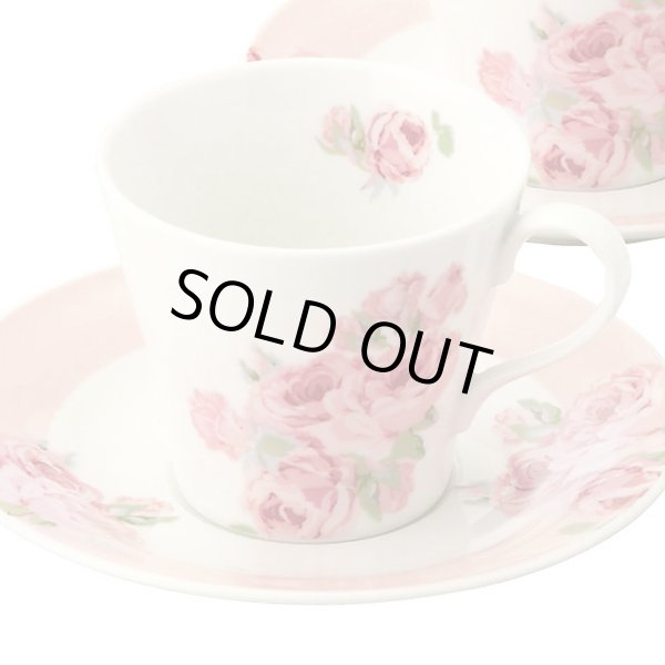 LAURA ASHLEYローラアシュレイ「クチュールローズ・5客コーヒーセット