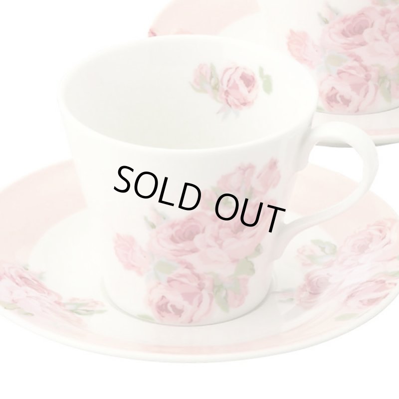 画像3: LAURA ASHLEYローラアシュレイ「クチュールローズ・５客コーヒーセット」 (3)