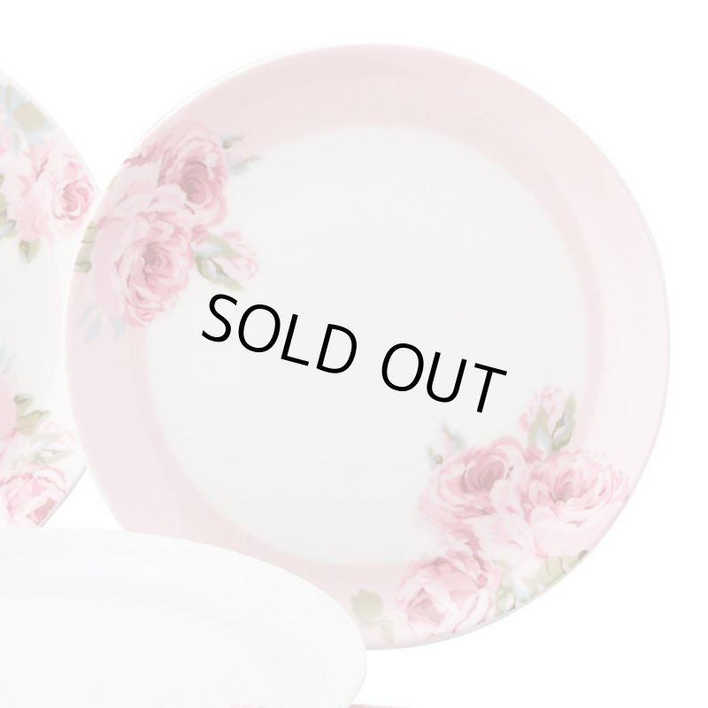 画像2: LAURA ASHLEYローラアシュレイ「クチュールローズ・ファイブプレートセット」 (2)