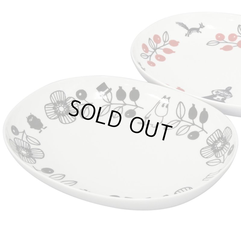 画像3: MOOMINムーミン「バレーシリーズ」ペアオーバルボウル (3)