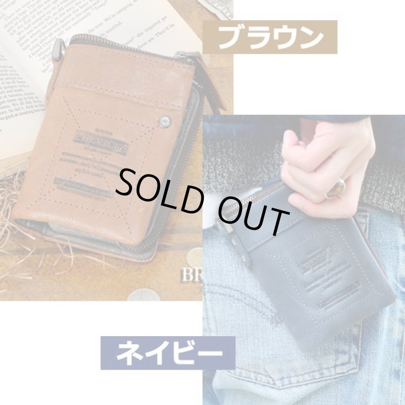 画像7: DEVICE WORK本革セパレートショートウォレット (7)