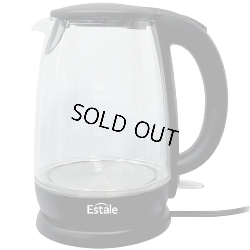 画像3: 5段階温度設定＆自動再加熱機能付き「1.7Lガラスケトル」 (3)