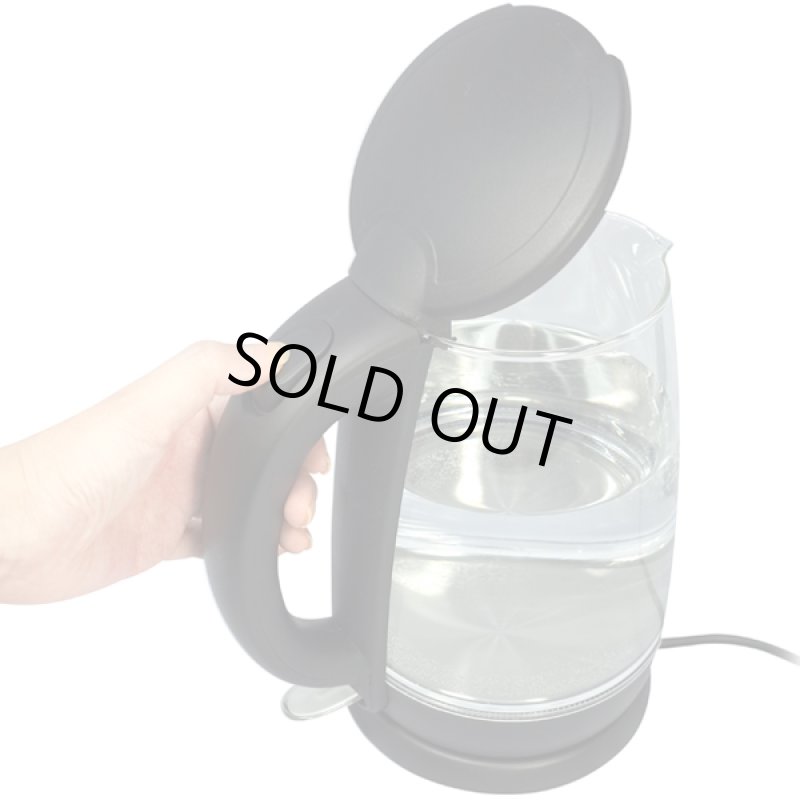 画像4: 5段階温度設定＆自動再加熱機能付き「1.7Lガラスケトル」 (4)