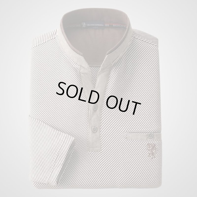 画像6: SALOON EXPRESS(サルーンエクスプレス)バイアス柄二重襟プルオーバー2色組 (6)