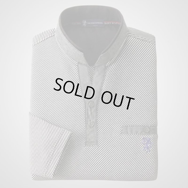 画像5: SALOON EXPRESS(サルーンエクスプレス)バイアス柄二重襟プルオーバー2色組 (5)