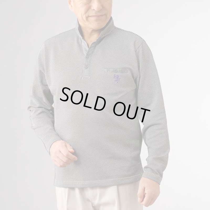 画像2: SALOON EXPRESS(サルーンエクスプレス)バイアス柄二重襟プルオーバー2色組 (2)