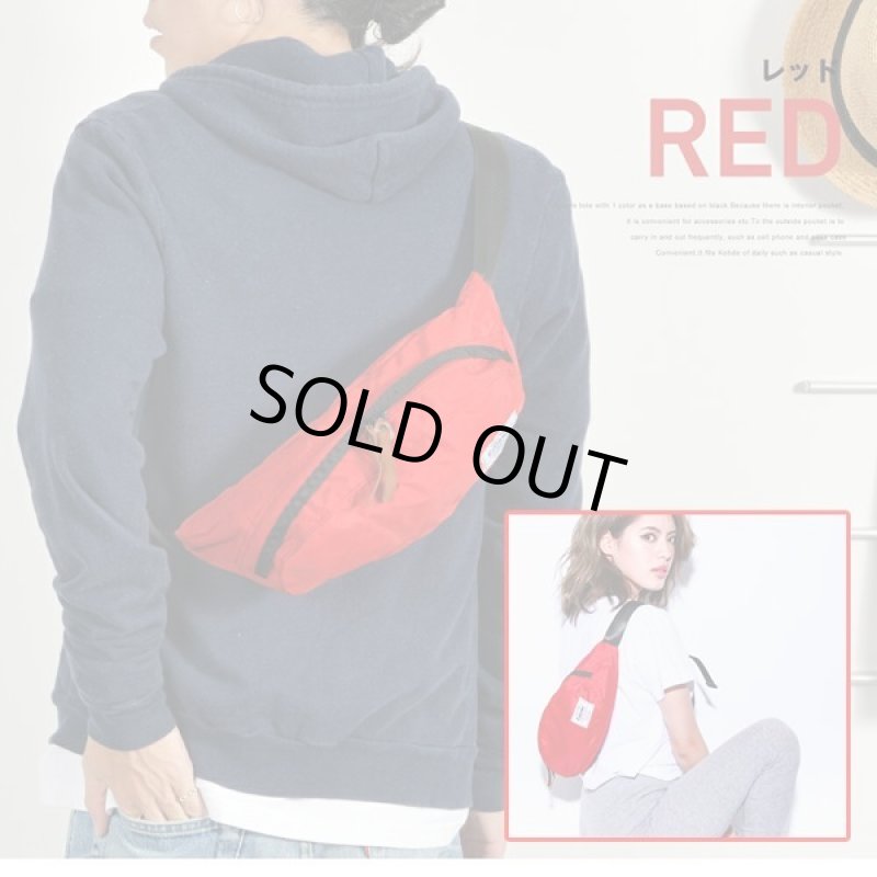 画像9: RENAMEフロントクロス掛け対応ウエストバッグ (9)