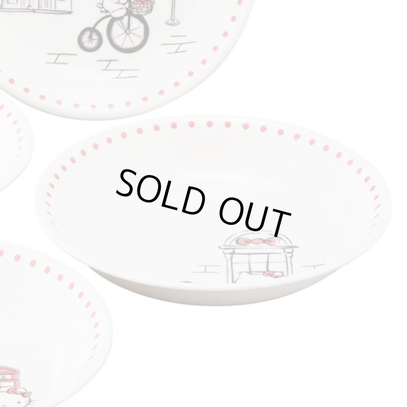 画像4: HelloKittyハローキティ「ロンドンシリーズ」パスタプレートセット (4)