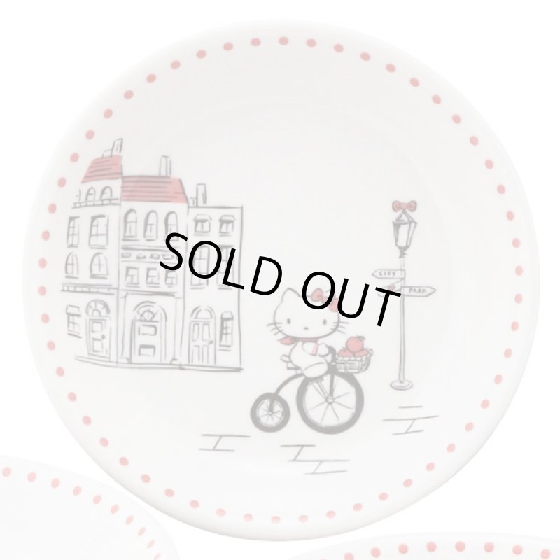 画像2: HelloKittyハローキティ「ロンドンシリーズ」パスタプレートセット (2)