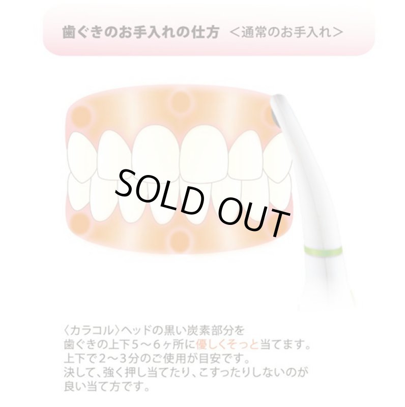 画像4: 歯茎専用温熱&音波振動「カラコル」 (4)