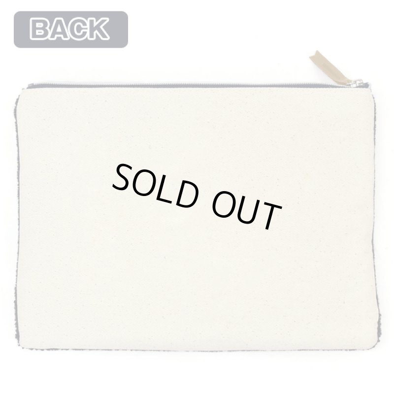 画像4: 東京ヤクルトスワローズマスコットキャラクター「つば九郎サガラ刺繍クラッチバッグ」  (4)