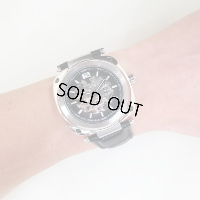 画像3: 2WAYスタイルチェンジSalavatore Marraサルバトーレマーラ自動巻きスケルトンウォッチ「SM18114」 (3)