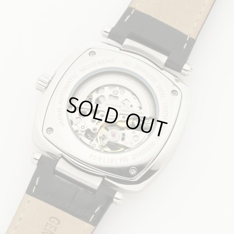 画像4: 2WAYスタイルチェンジSalavatore Marraサルバトーレマーラ自動巻きスケルトンウォッチ「SM18114」 (4)