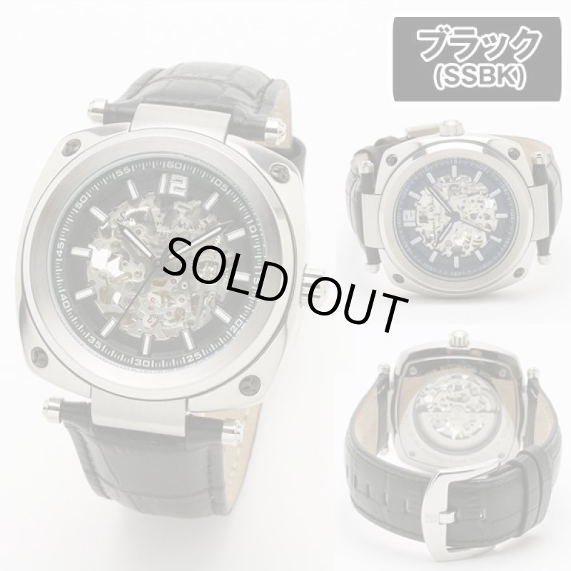 画像5: 2WAYスタイルチェンジSalavatore Marraサルバトーレマーラ自動巻きスケルトンウォッチ「SM18114」 (5)