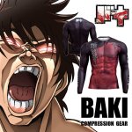 画像1: 刃牙シリーズ「範馬刃牙」BM・GEARロングスリーブ2 (1)