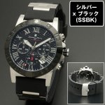 画像11: ラバーベルト＆10気圧防水Salavatore Marraサルバトーレマーラクロノグラフウォッチ「SM18118」 (11)