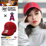 画像9: ロサンゼルス エンゼルス ボールキャプ／レッド（47BRAND） (9)