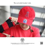 画像11: ロサンゼルス エンゼルス ボールキャプ／キッズレッド（47BRAND） (11)