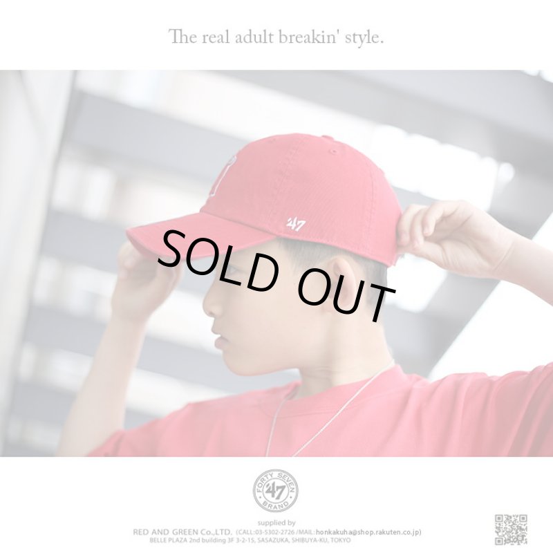 画像5: ロサンゼルス エンゼルス ボールキャプ／キッズレッド（47BRAND） (5)