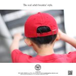画像6: ロサンゼルス エンゼルス ボールキャプ／キッズレッド（47BRAND） (6)