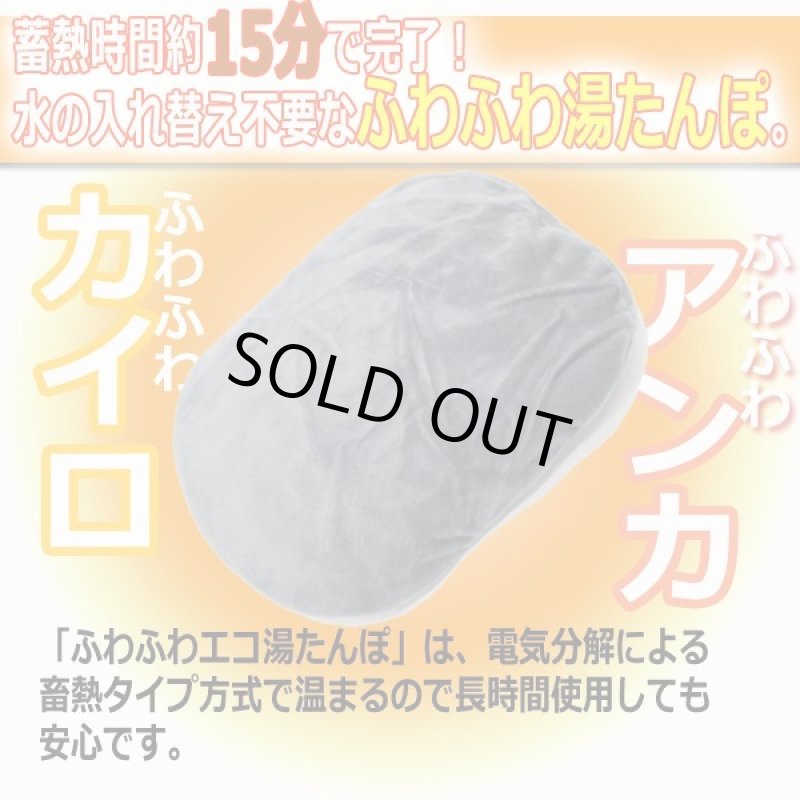 画像2: コードレス蓄熱タイプ「ふわふわエコ湯たんぽ」［HTG-18V］ (2)