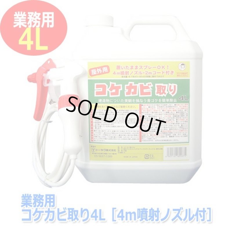 画像5: 業務用コケカビ取り4L［4m噴射ノズル付］ (5)