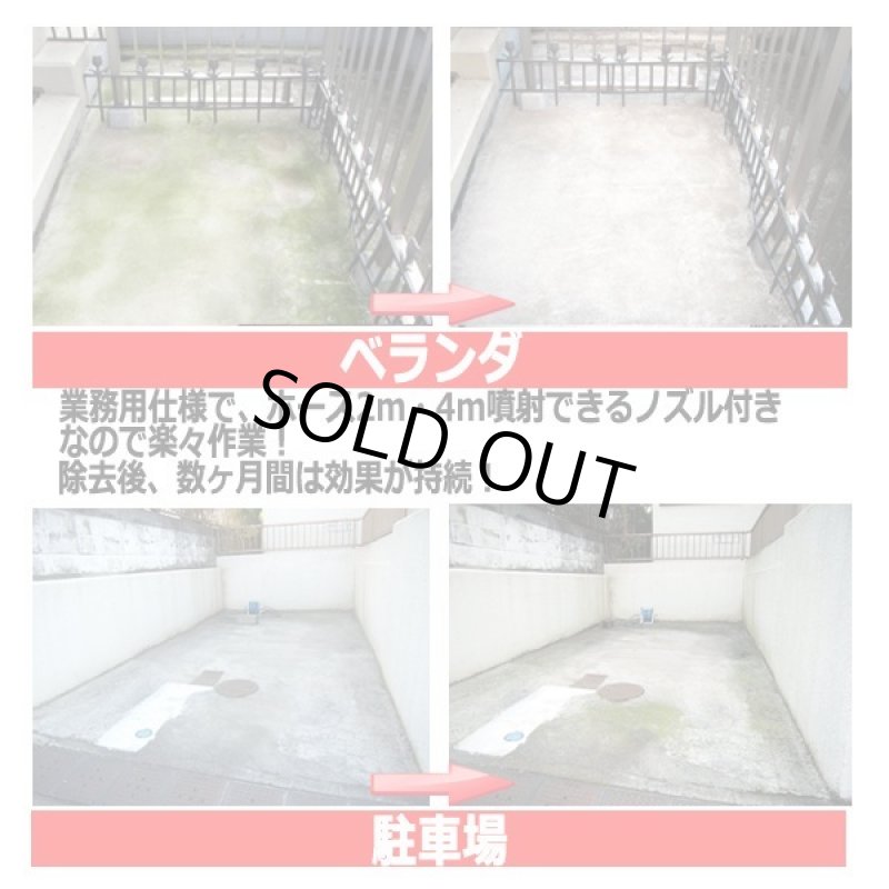 画像3: 業務用コケカビ取り4L［4m噴射ノズル付］ (3)