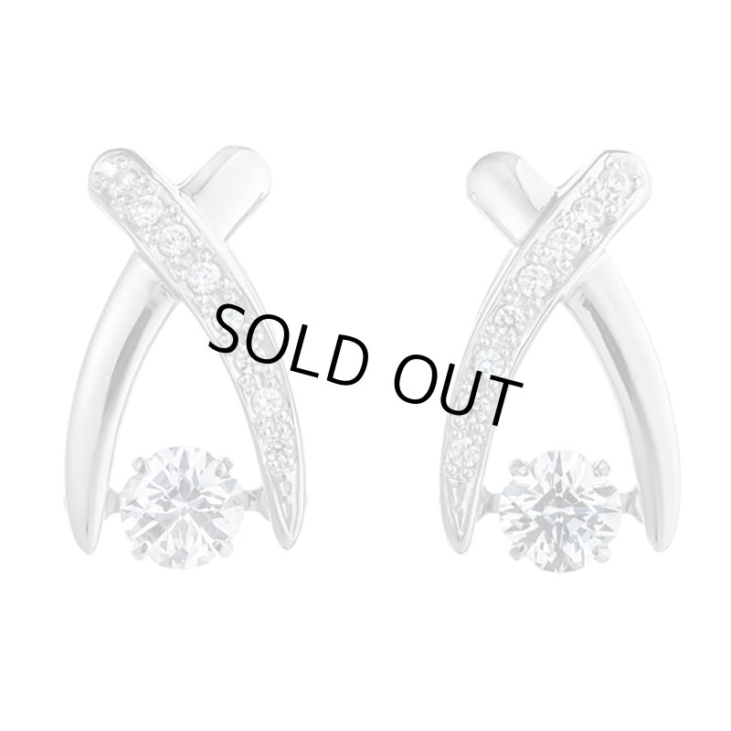 画像2: クロスフォーニューヨークジュエリー「ダンシングストーンピアス/jupiterジュピター」 (2)