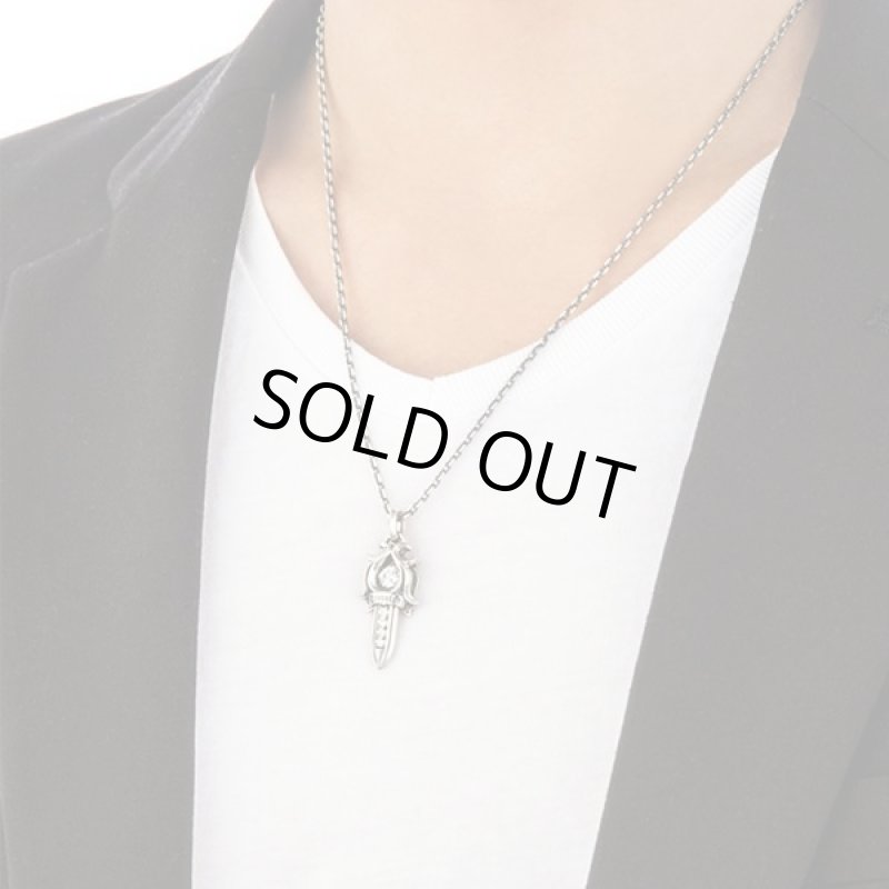 画像4: クロスフォーニューヨークフォーメン「ダンシングストーンネックレス/Sabelサーベル」 (4)