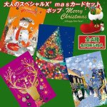 画像1: 大人のスペシャルＸ’ｍａｓカードセット／ポップ (1)