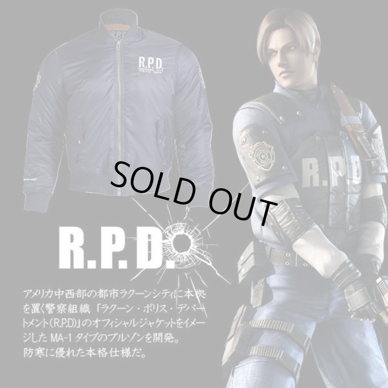 画像7: BIOHAZARD R.P.D. BMジャケット Type.MA-1 (7)