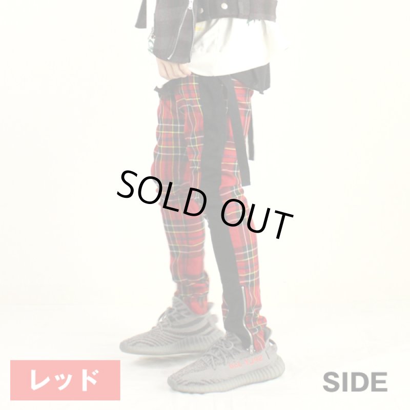 画像3: RINGS ラインチェックパンツ (3)