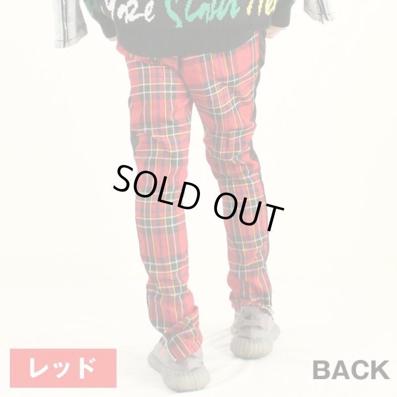 画像4: RINGS ラインチェックパンツ (4)