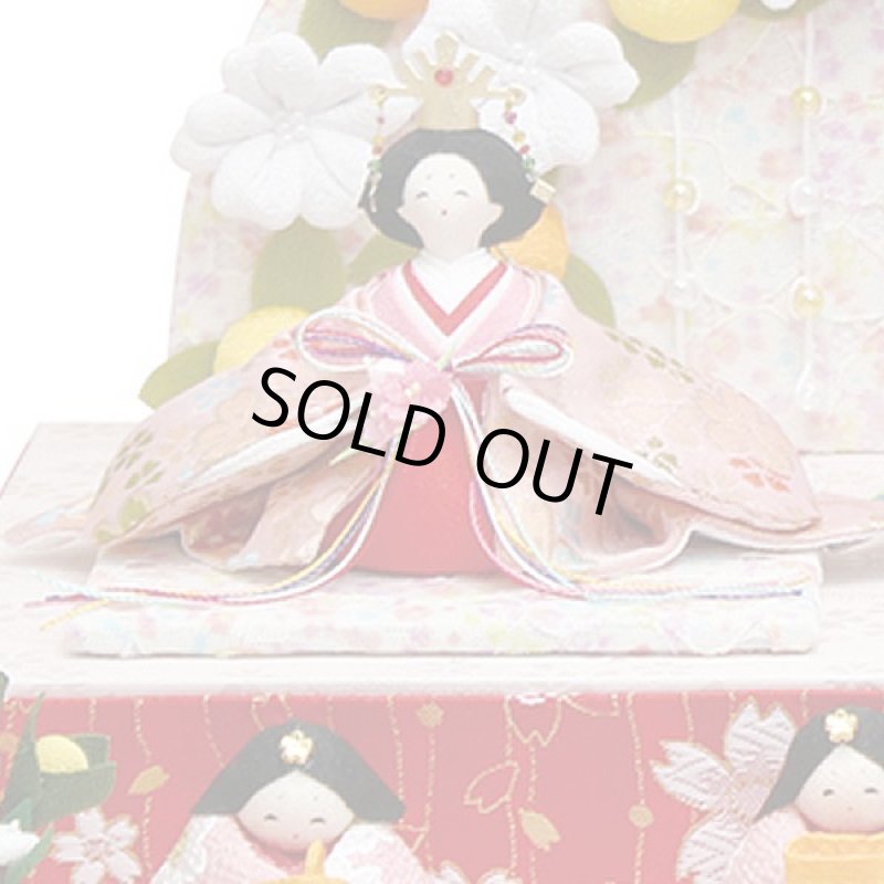 画像2: ひな人形「おひなさま／舞桜雛」 (2)