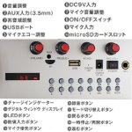 画像5: Bluetoothリチャージブルポータブルスピーカー「デシベルギアPro30」PS-DG001  (5)