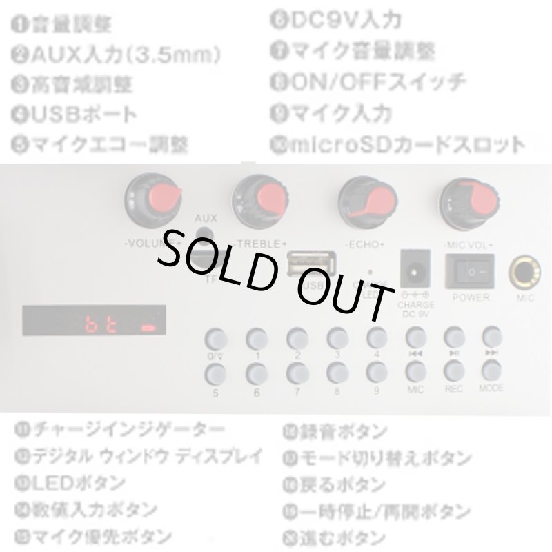 画像5: Bluetoothリチャージブルポータブルスピーカー「デシベルギアPro30」PS-DG001  (5)