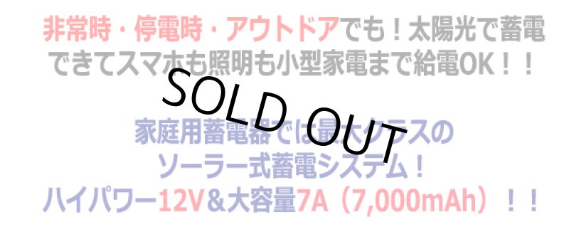 画像2: DATソーラーホーム蓄電器セット (2)