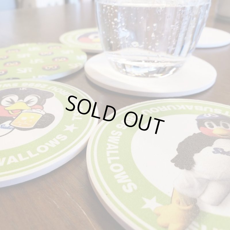 画像3: 東京ヤクルトスワローズマスコットキャラクター「つば九郎卵の吸水コースター」  (3)