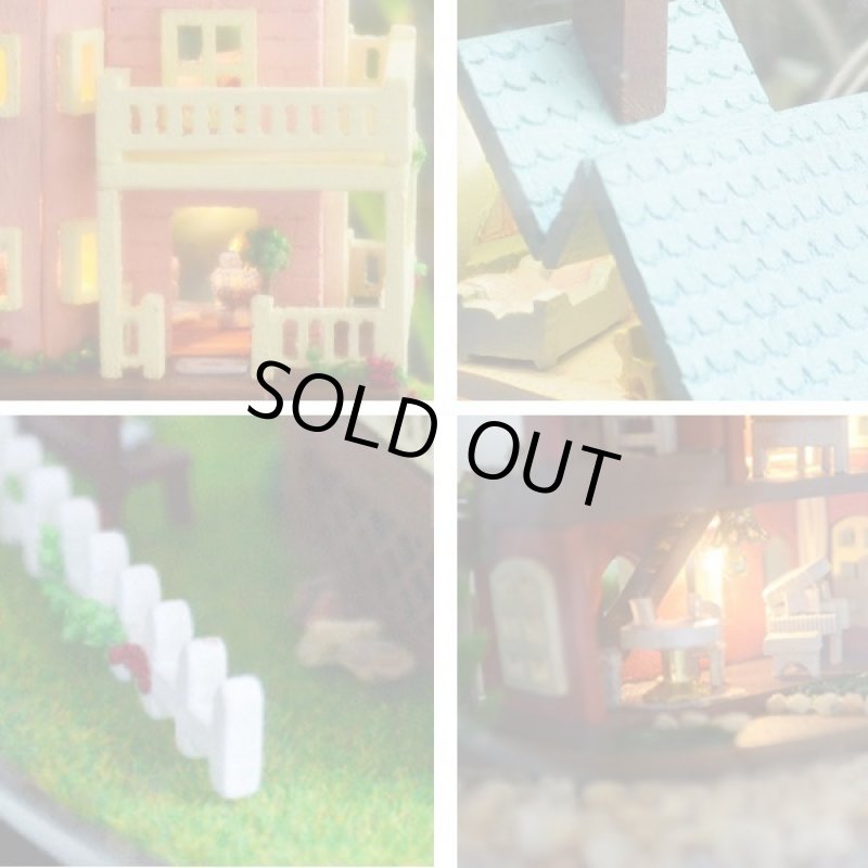 画像5: ガラスボールの中のミニチュアハウス「夢ハウス」[デザインフック付] (5)