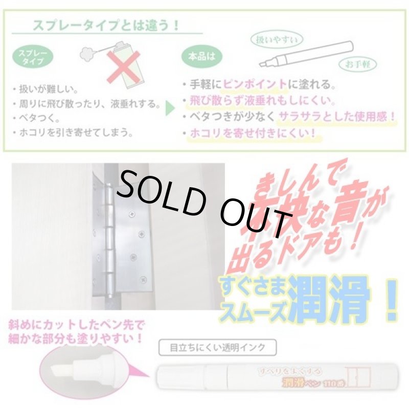 画像3: すべりをよくする「潤滑ペン110番」 (3)