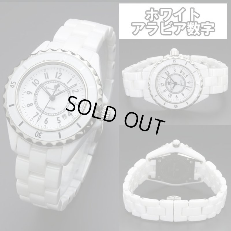 画像5: ホワイトセラミックSalavatore Marraサルバトーレマーラレディースウォッチ「SM15151」 (5)