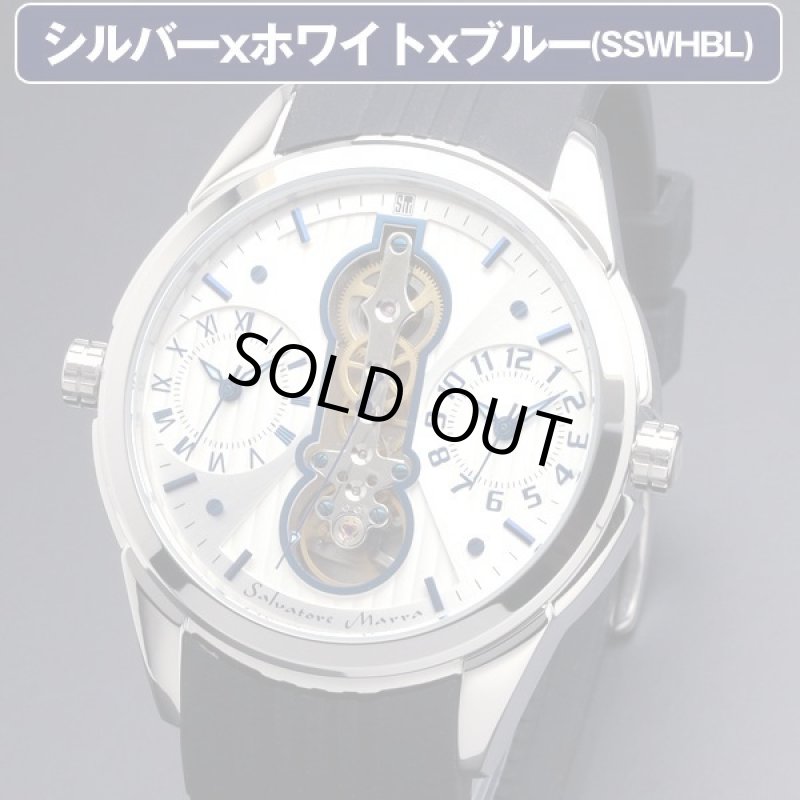 画像4: デュアルタイムSalavatore Marraサルバトーレマーラツインクォーツウォッチ「SM18113」 (4)