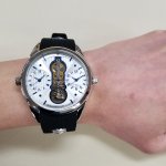 画像2: デュアルタイムSalavatore Marraサルバトーレマーラツインクォーツウォッチ「SM18113」 (2)