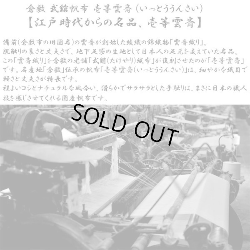 画像8: 倉敷帆布「壱等雲斎」縦型2WAYショルダーバッグ (8)