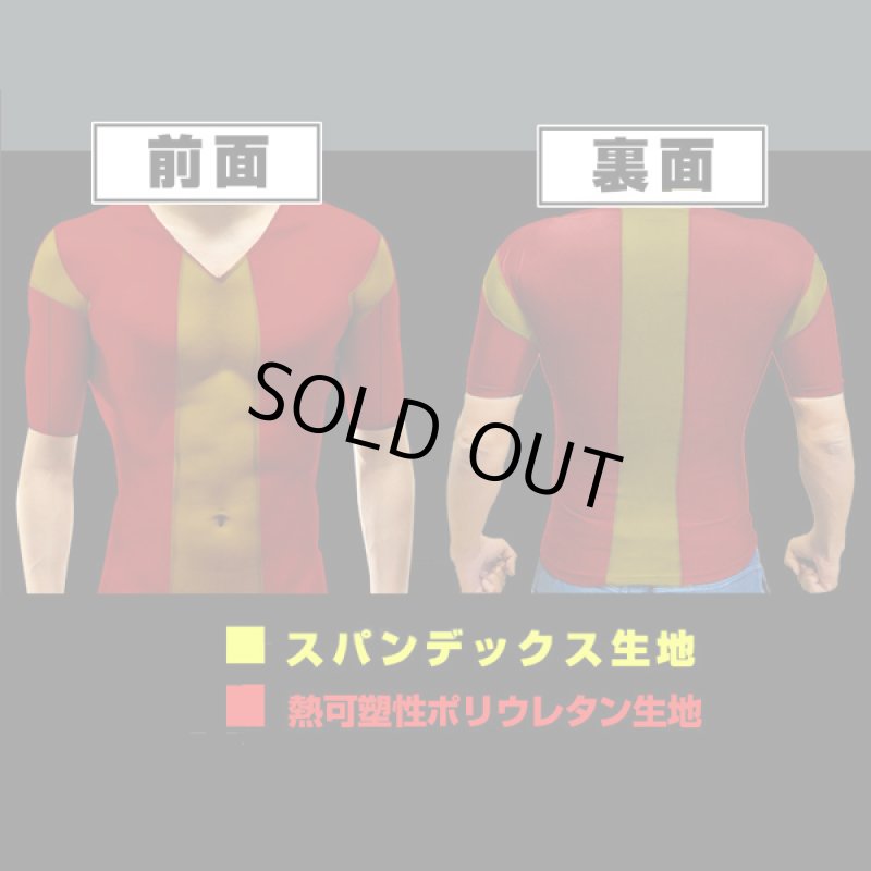 画像3: 新庄剛志プロデュース発熱式加圧シャツ「VIDAN THE GHOST -Black-」お得な3枚セット (3)