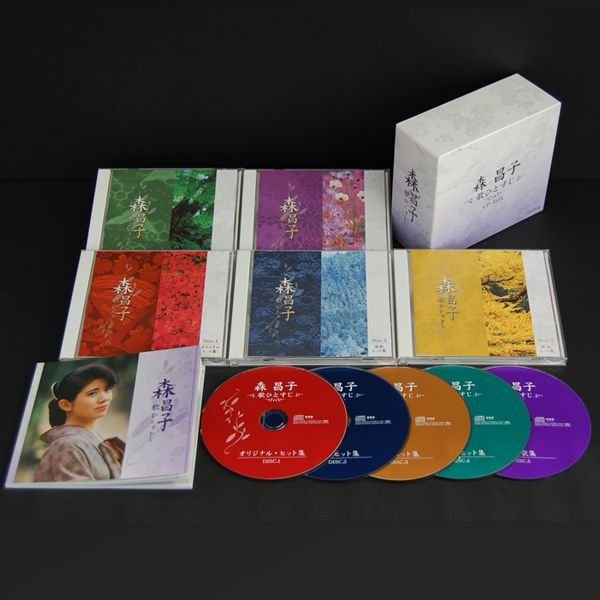 森昌子　CD-BOX5枚組　歌ひとすじ(新品未開封)